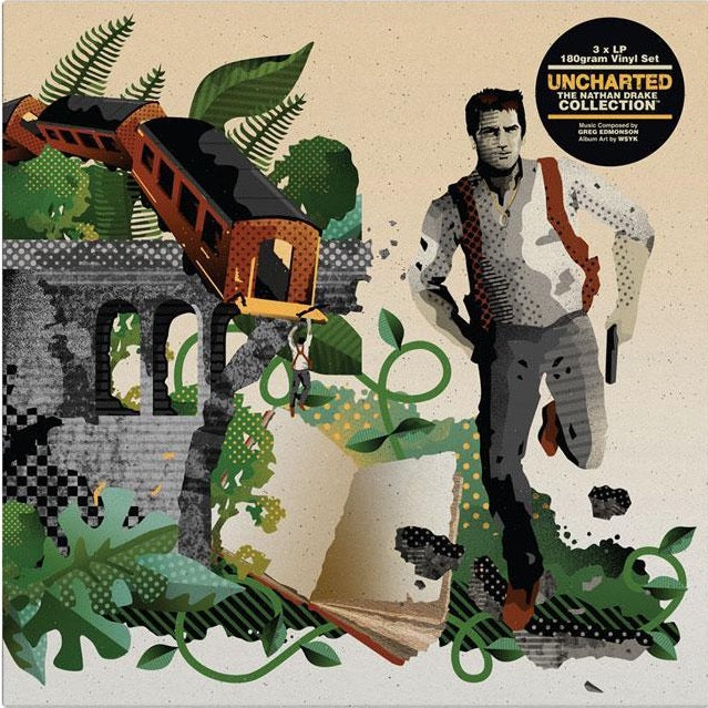 Uncharted: The Nathan Drake Collection Vinyl Soundtrack 3xLP